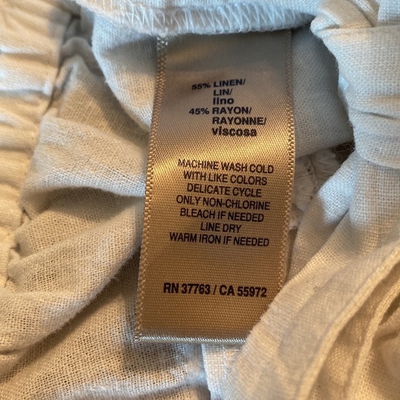 Women’s Rafaela white wide leg pull on comfort size Medium - Picture 12 of 12